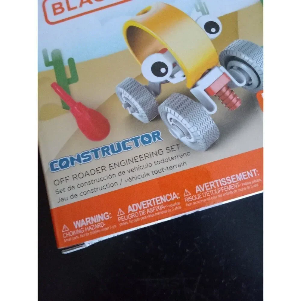 Off Roader Construction S.T.E.M. Engineering Set Black & Decker Toy